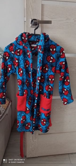 Szlafrok Spiderman 122/128