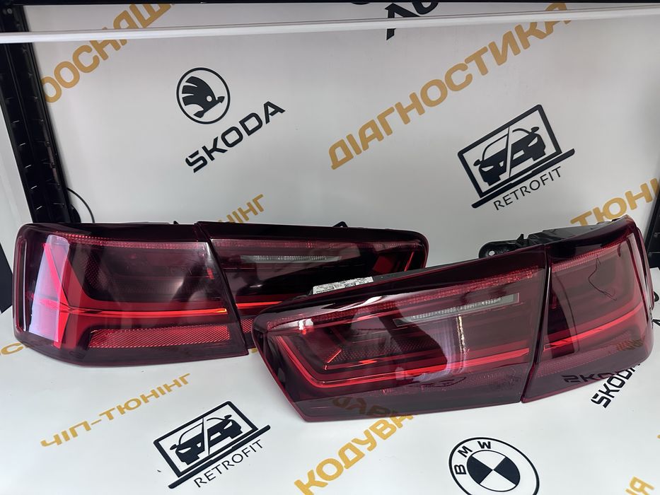 Фонари AUDI A6C7 ориг европейские Европа EU стопы стопи ліхтари