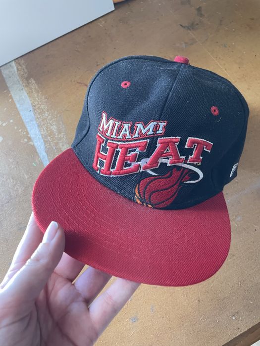 Chapeu miami heat vermelhor