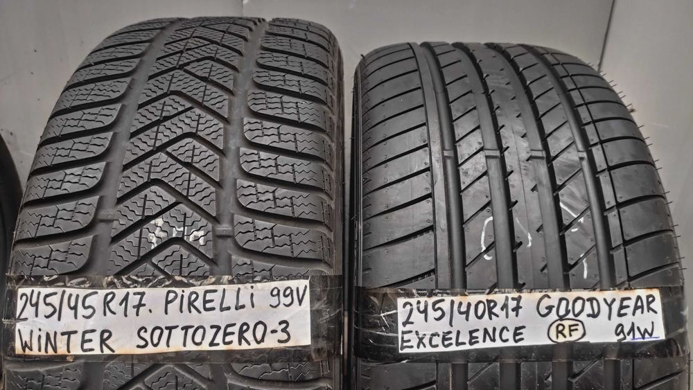 шина одиночка 245/45R17. 255/40