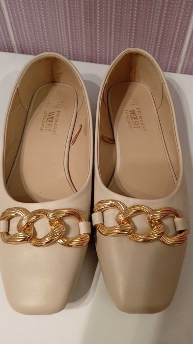 Стильные туфли балетки лодочки от Primark (Ирландия)! р.40 /27 см