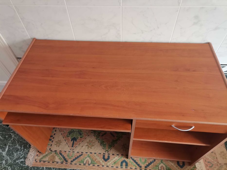 Secretária escrevenina computador