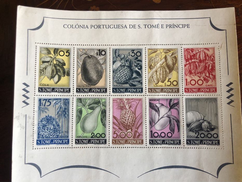 Selos da Colónia Portuguesa de S. Tomé e Principe