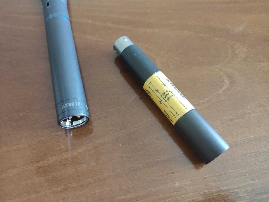 Microfone omnidirecional Audio-Technica AT8010 c/ tripé Manfrotto64584418708097123