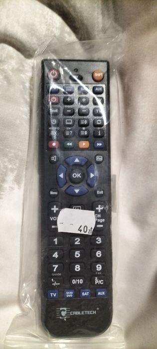 Uniwersalny pilot do telewizora,programowalny Cabletech 4 in 1.