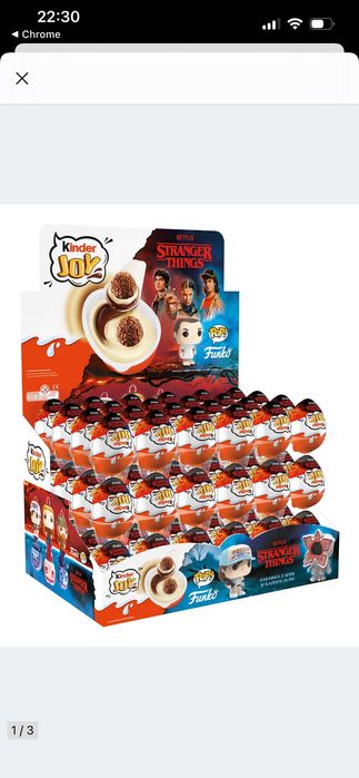 Kinder joy stranger things