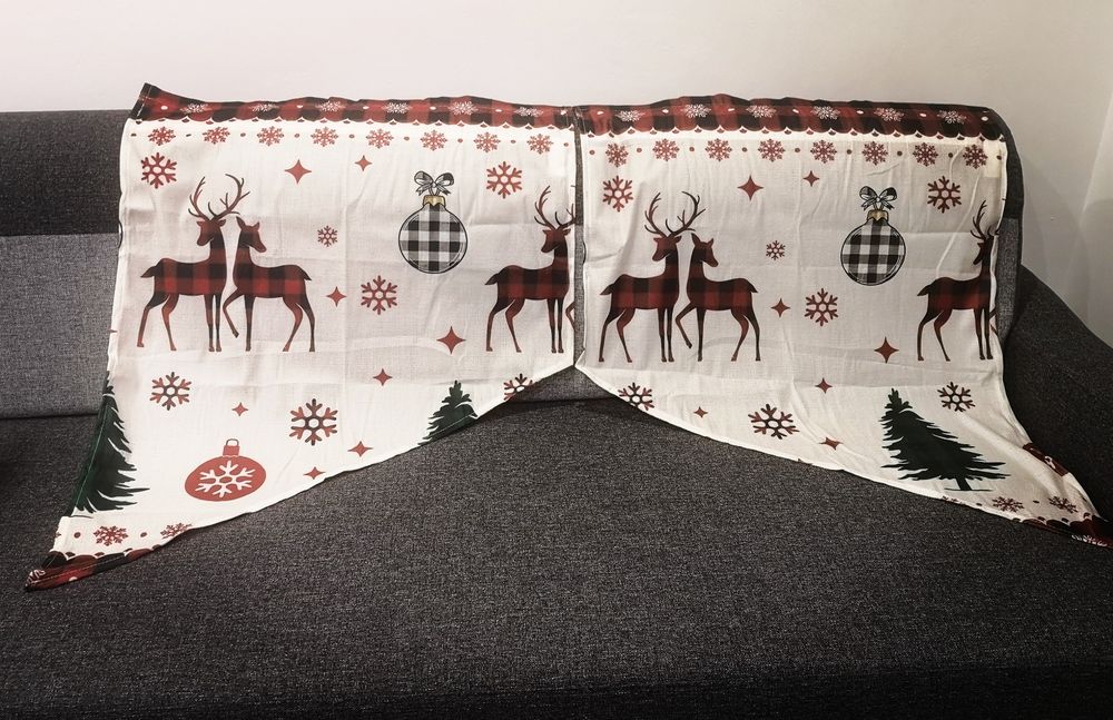 Firanki świąteczne