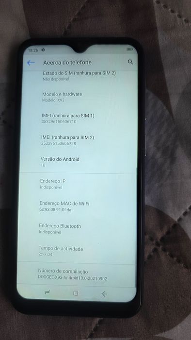 Doogee X93 Dual SIM 2GB/16GB Blue