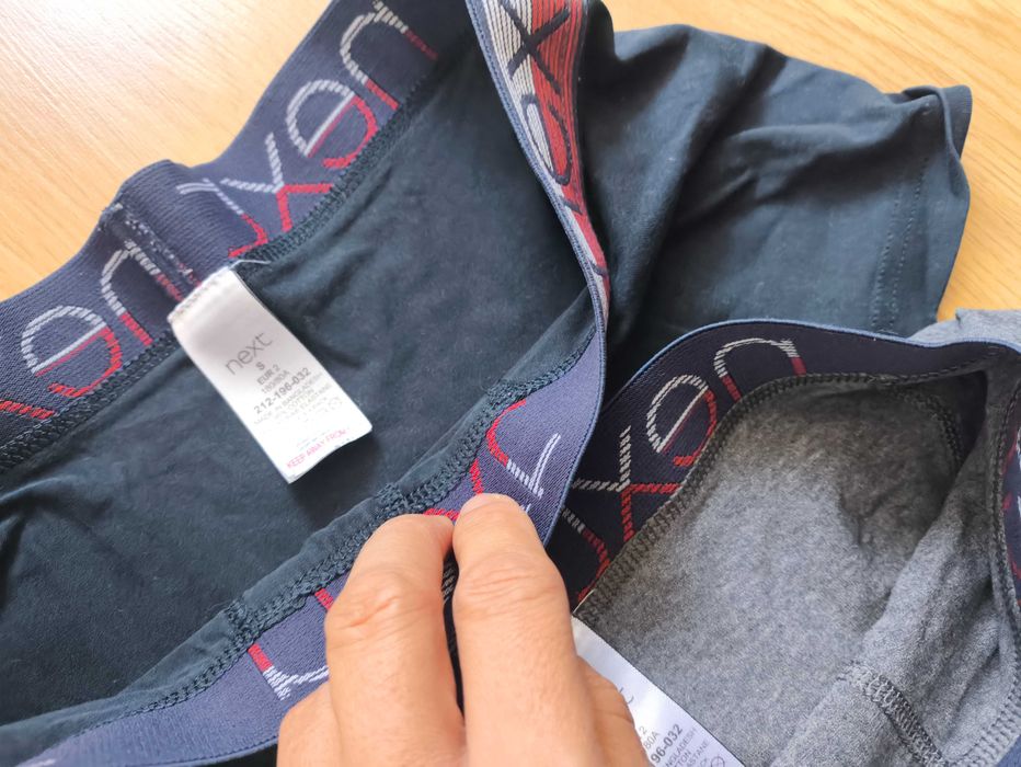 3 pary bokserek, Next, rozmiar S