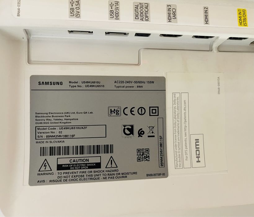 Продам Телевизор SAMSUNG UE49KU6510U