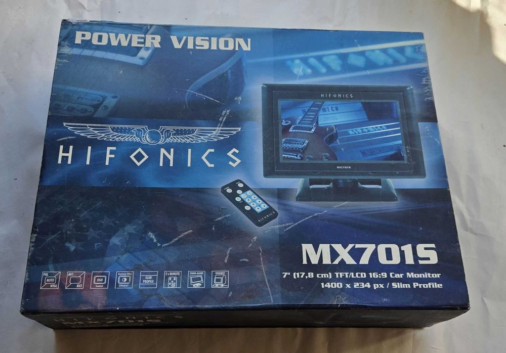 Monitor Hifonics MX701S 7 cali