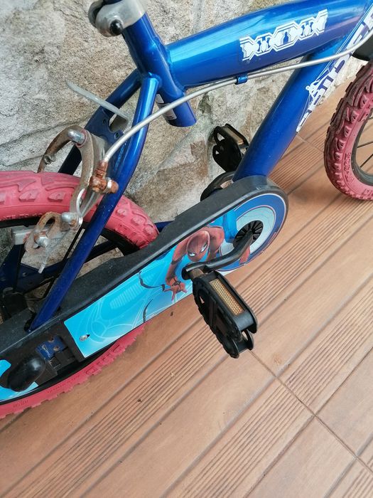 Bicicleta homem aranha , Spiderman roda 16