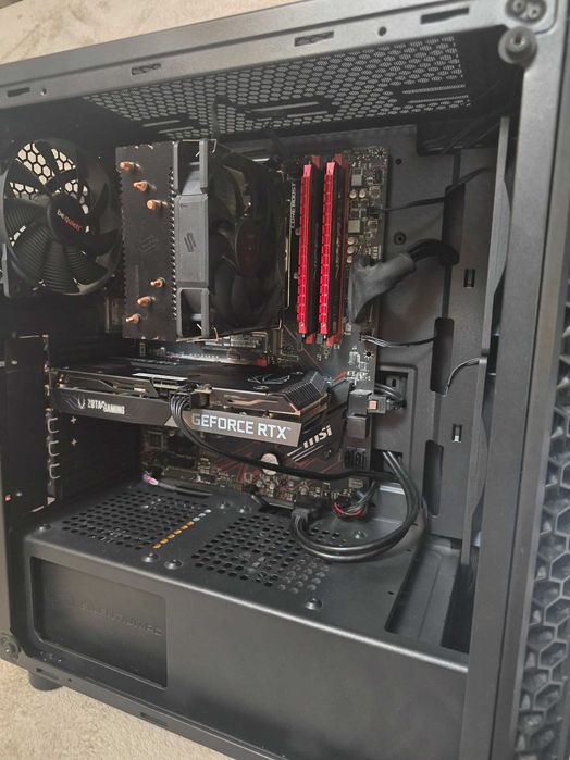 Komputer gamingowy - RTX 3060 Ti - 16GB DDR4 - 512GB M.2 - Ryzen 3600 - 700W