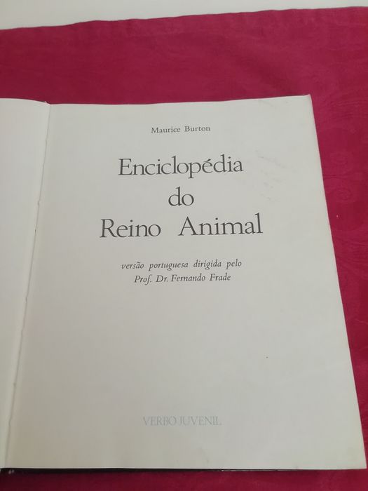 Enciclopédia do Reino Animal, de 1970