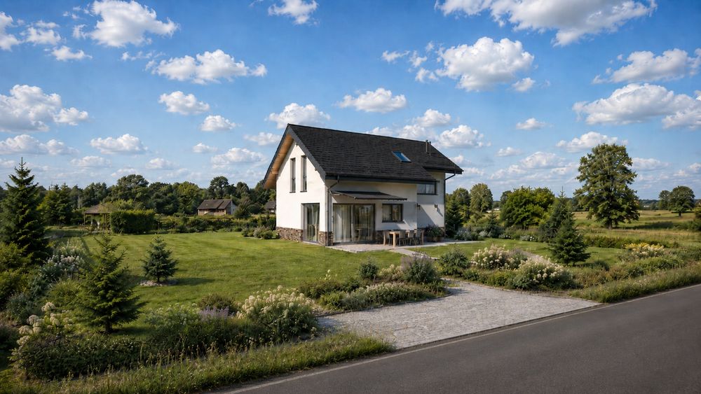 Chraboły gm Dobrzyniewo Duże, działka budowlana 1800 m² - Widok 2
