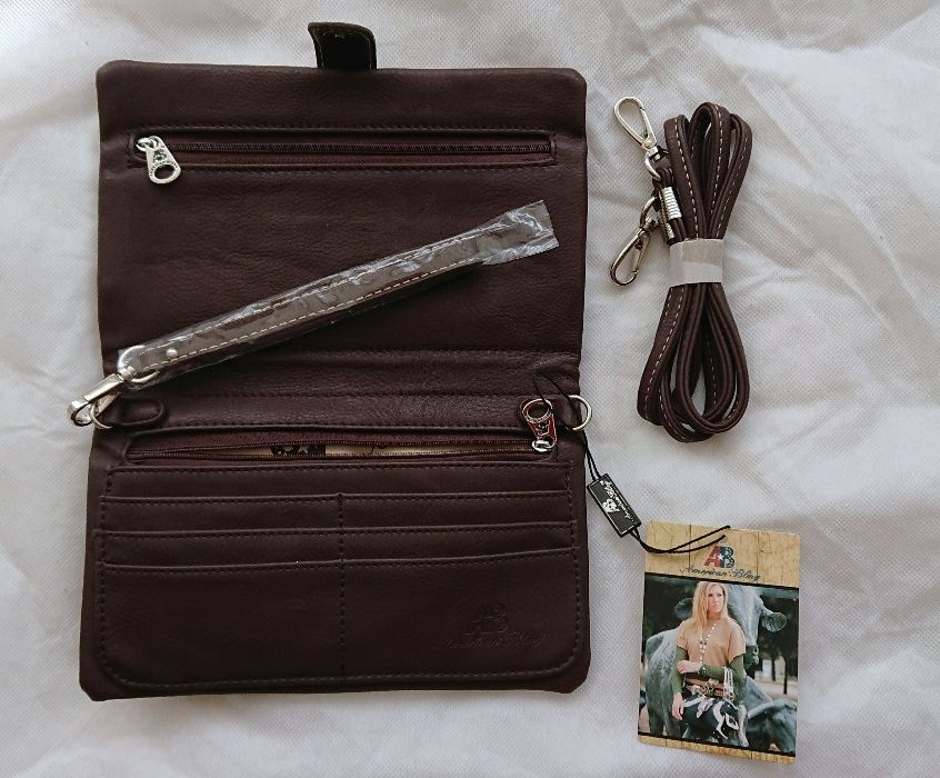 Женский клатч American Bling кожа, оригинал (НОВЫЙ) Америка