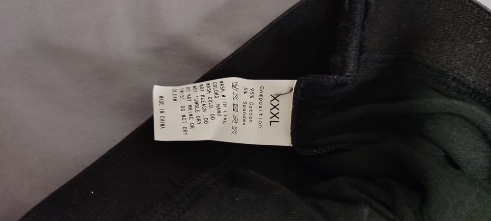 Sportowy top bawełniany, rozmiar XXXL – nowy