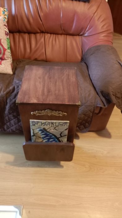 Mesa de apoio para sofá nova estilo rústico