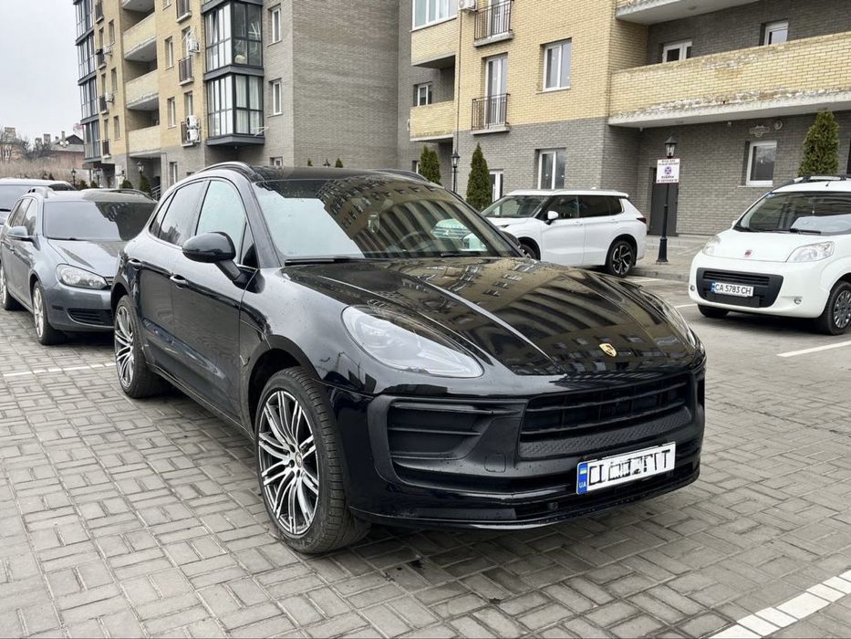 Комплект рестайлінга Porsche Macan  з 2014 на 2021 рік (бампер передній і задній, фари, ліхтарі, кришка багажника)