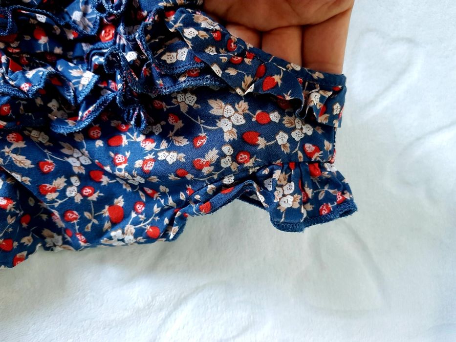 Sukienka z falbankami 68/74