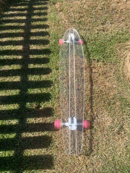 Skate longboard iluminado