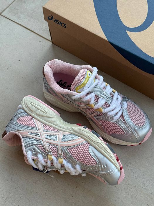 Кросівки Кроссовки Asics ASICS GEL-NIMBUS 10.1 ASICS GEL-NIMBUS 10.1 Pink Silver Розовый Серебрянный Рожевий Кросовки демісезон