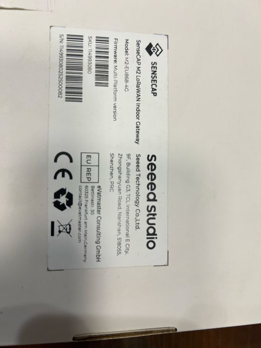 Bramka SenseCAP M2 LoRaWAN Indoor Gateway (EU868) – Nowy