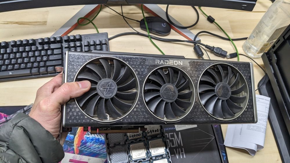 Відеокарта xfx Radeon RX 6900XT на пломбі
