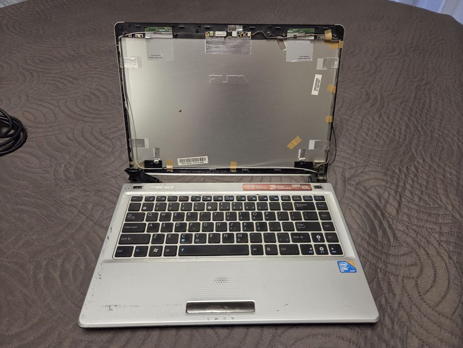 Laptop Asus UL80AG na części + zasilacz