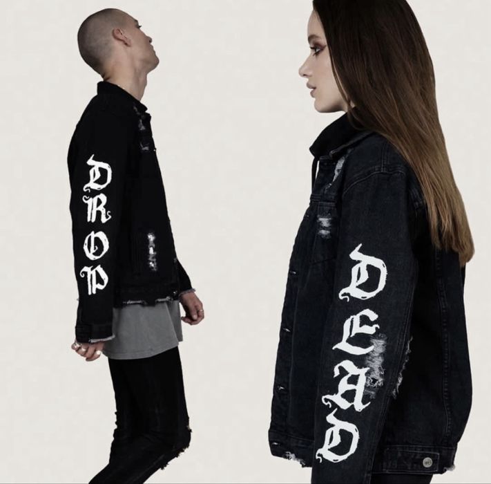 Джинсова куртка Drop Dead (розмір L)