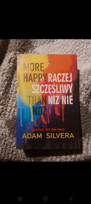 Książka-"More happy than not, raczej szczęśliwy niż nie"-Adam Silvera