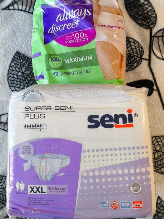 Подгузники для взрослых памперсы  L XL