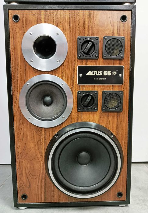 Kolumny Altus 65 Tonsil czarne głośniki 2 szt