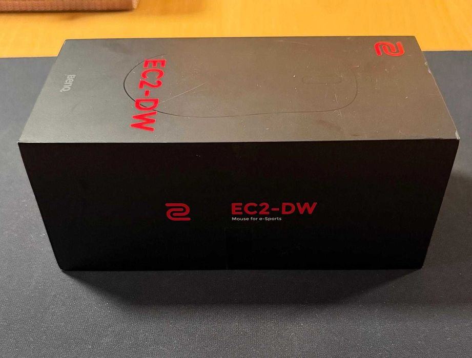 Rato Zowie EC2-DW Wireless preto Enhanced Receiver caixa