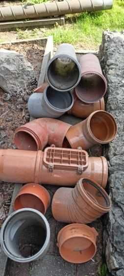 Akcesoria do kanalizacji fi 160 rozne