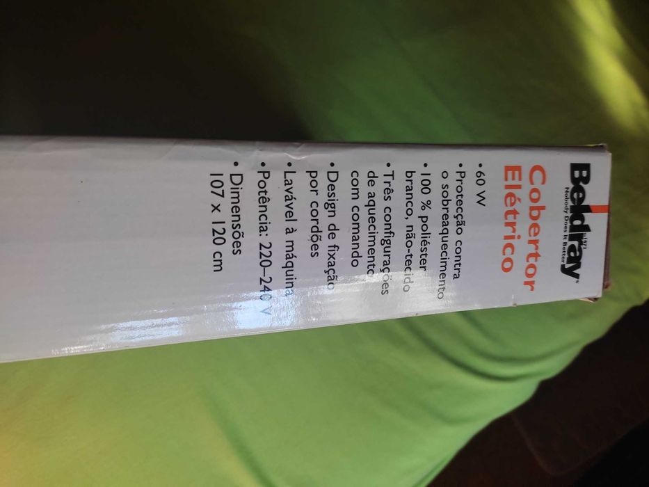 Cobertor Eléctrico Novo