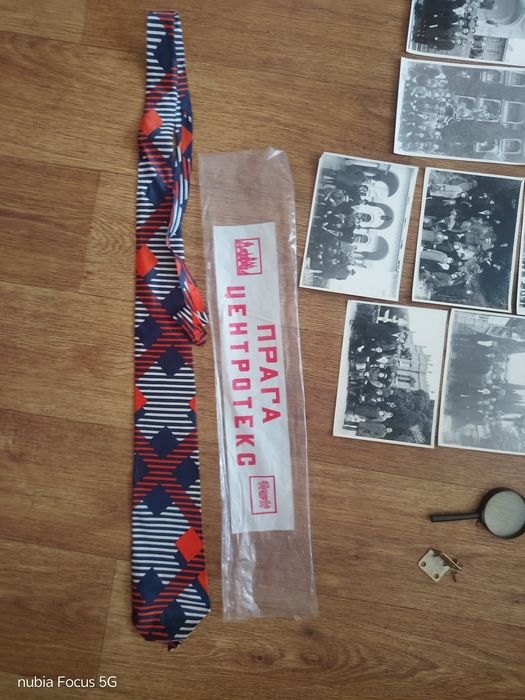 Галстук рарітет Прага 1970