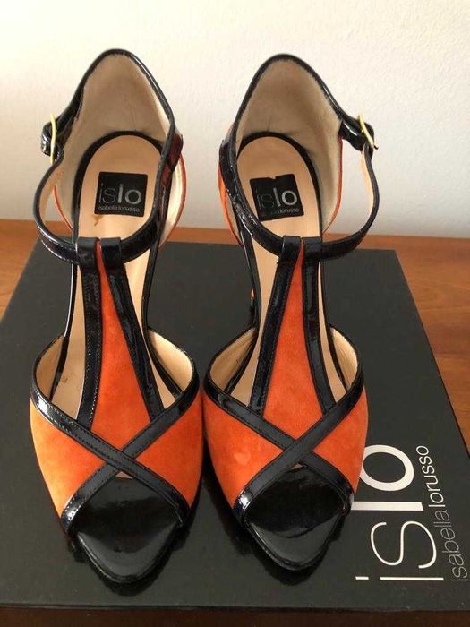 Sapatos senhora italianos ISLO Isabella Lorusso NOVOS - Tam38