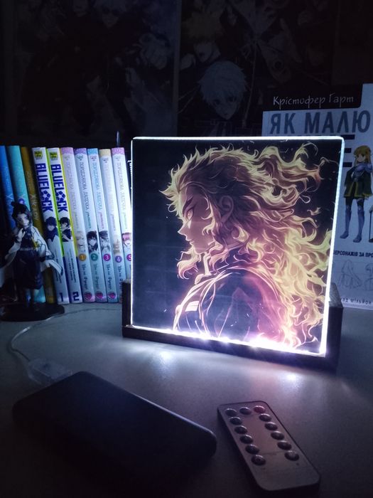 Аніме-світильник нічник / светильник ночник/ Подарунок для фанатів ані