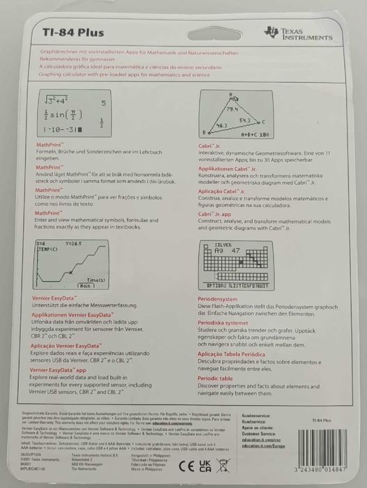 Calculadora gráfica TI-84 Plus (NOVA)