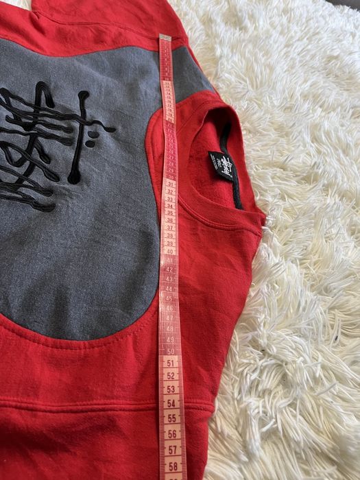 Camisola Stüssy Vermelha e Cinza