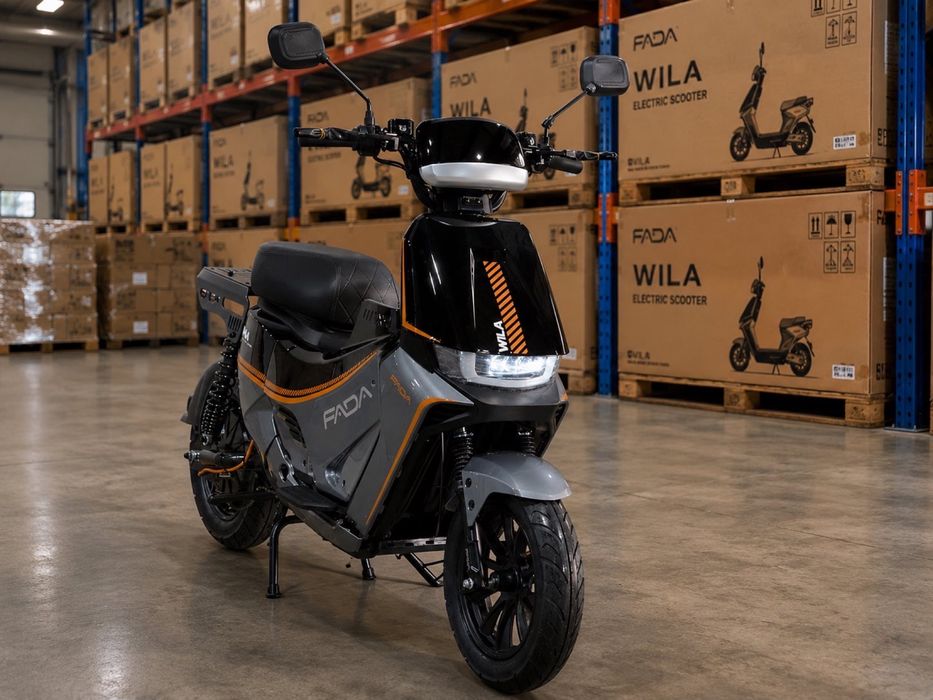 Хіт Продажів FADA WILA Сірий 1200W 72V 25Ah |Електровелосипед До 70 км