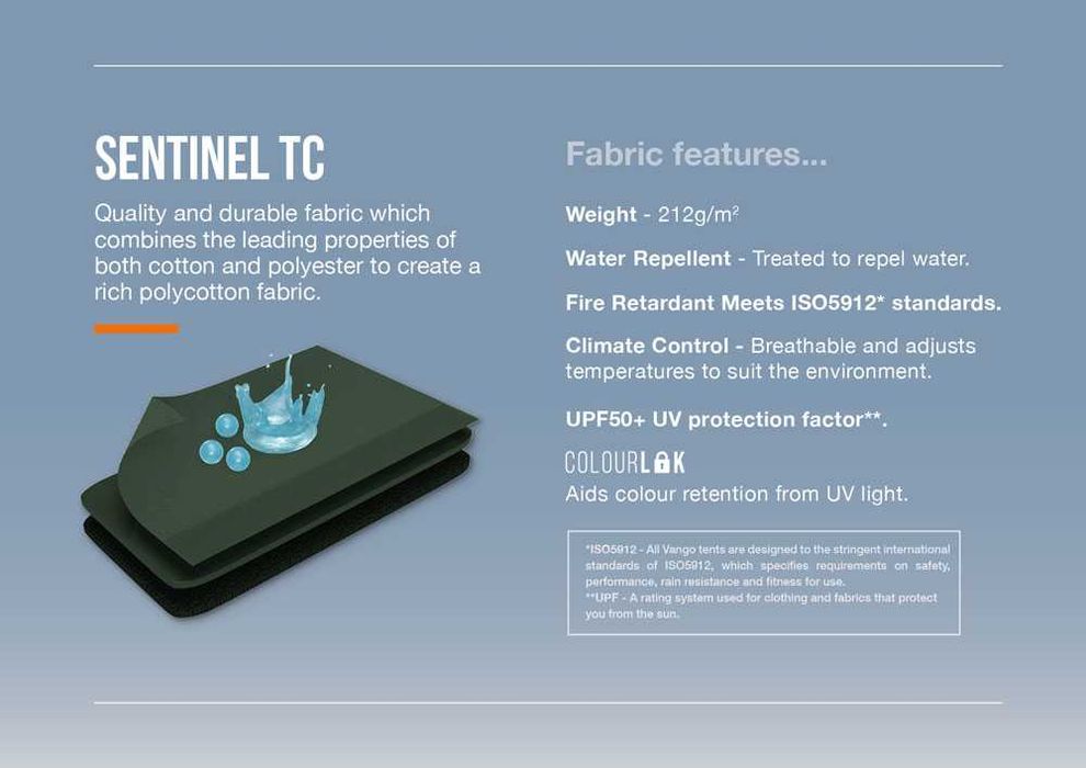 namiot 3 osobowy Vango OMEGA TC 350 - namiot oddychający