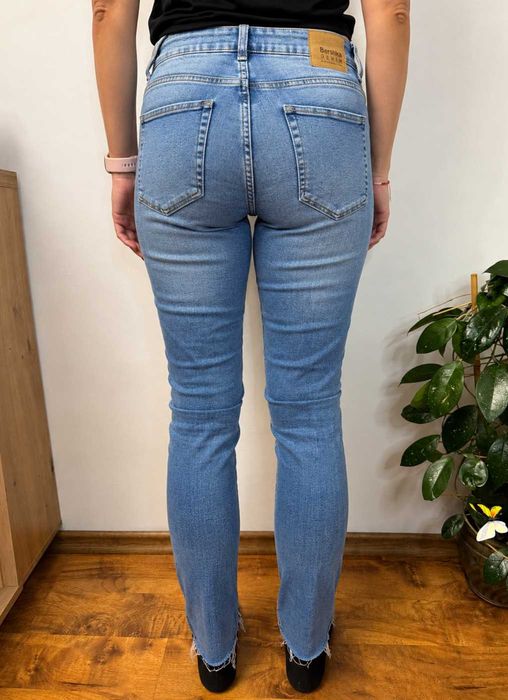 Spodnie jeansowe super skinny fit jeansy jeans Bershka 36 S