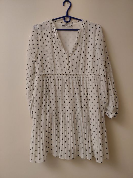 bluzka w kropki roz. S