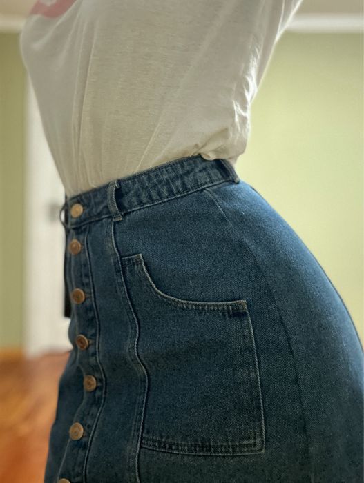 Джинсова спідниця