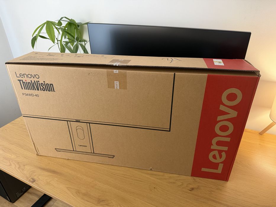 Monitor Lenovo ThinkVision P34WD-40 34” 120hz