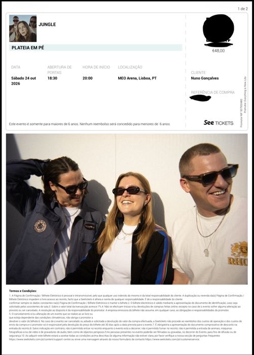 Jungle Meo Arena 24/10/2026