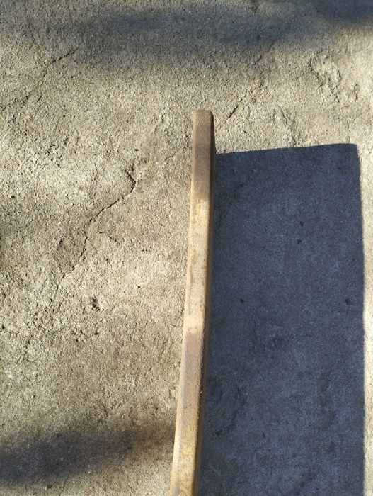 Підкорінний задній лист камаз  товщина 18мм.