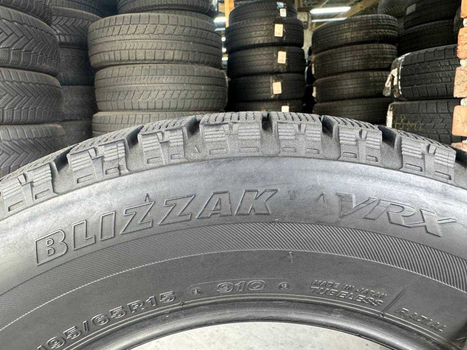 Шини зимові 195/65 R15 BRIDGESTONE BLIZZAK VRX 6mm